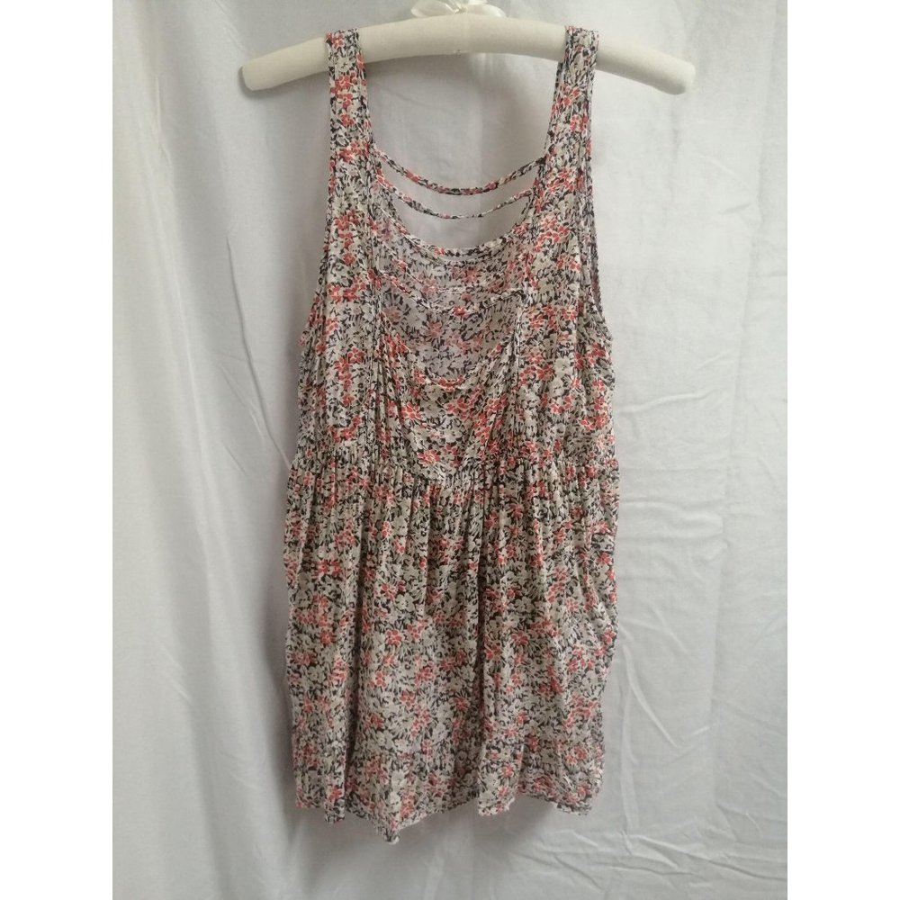 Bethany Mota size large flower tank.